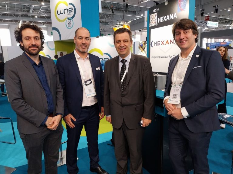 Hexana et Luc Rémont, PDG d'EDF