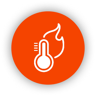 High temperature heat